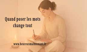 Quand poser les mots change tout Quand poser les mots change tout