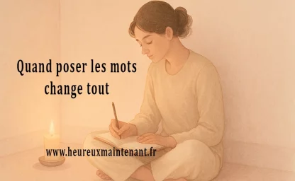 Quand poser les mots change tout