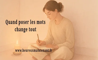 Quand poser les mots change tout