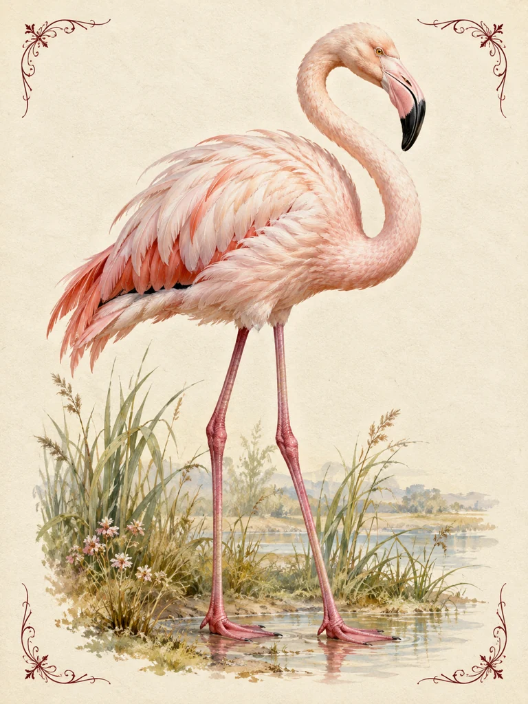 Le flamant