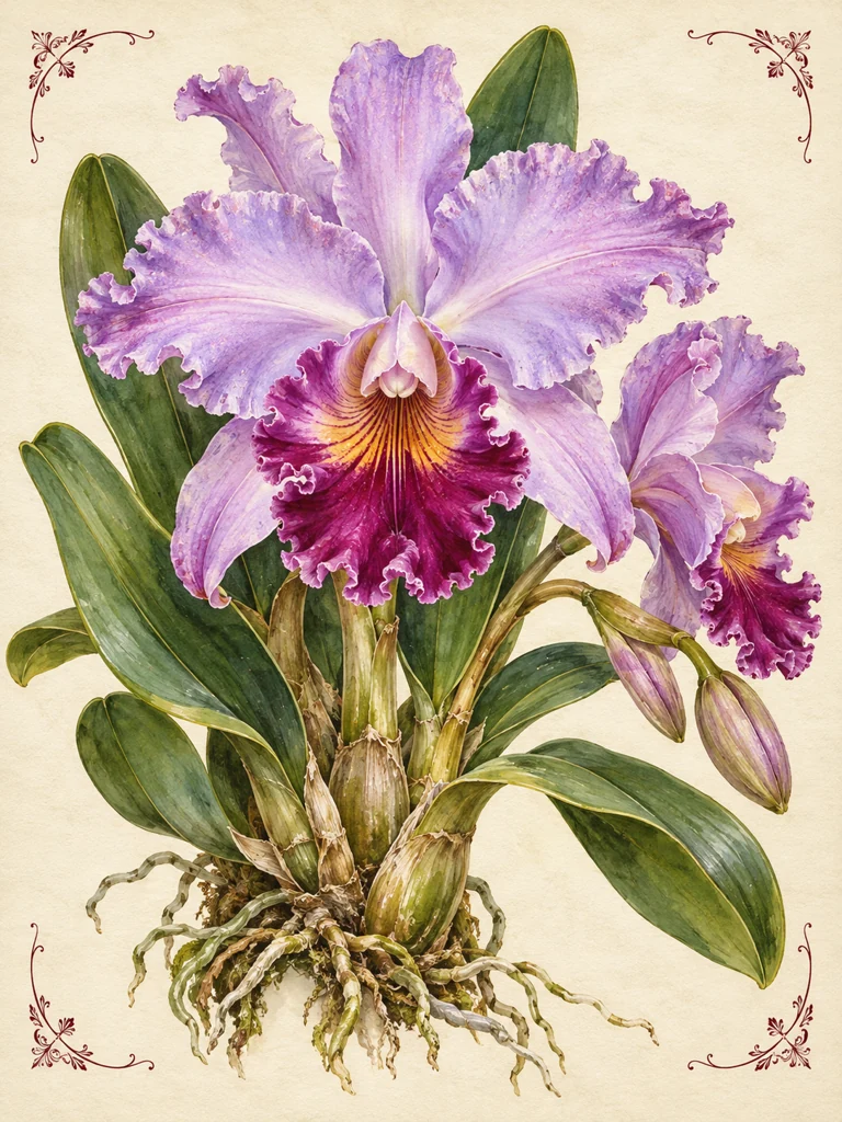 L’orchidée pourpre