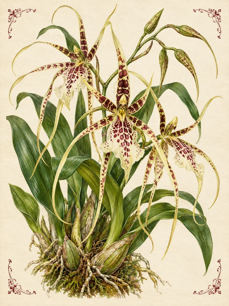 L’orchidée étoilée