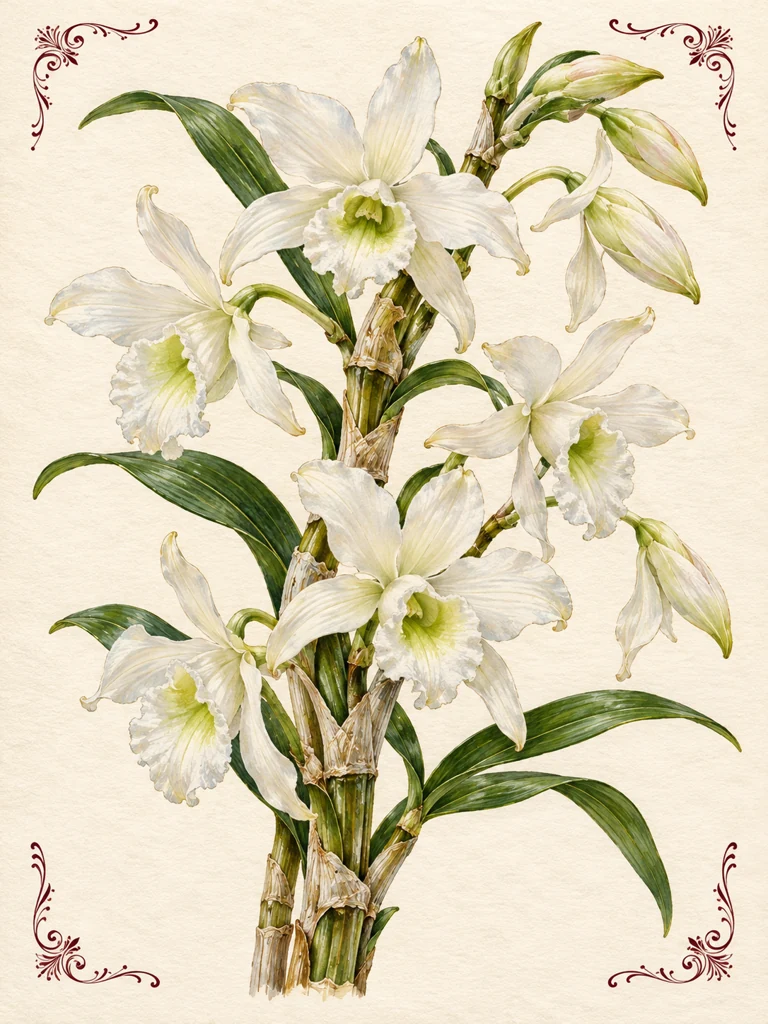 L’orchidée blanche
