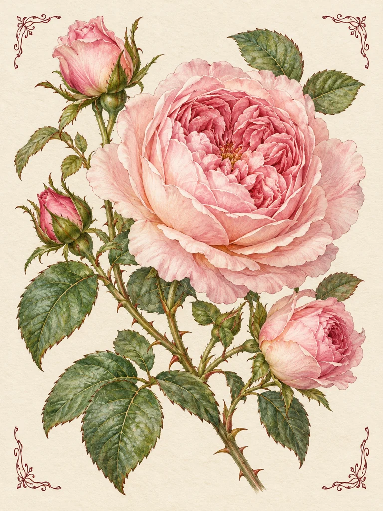 La rose ancienne